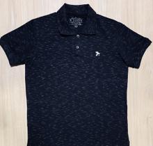 Camisa gola polo - preta