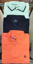 Camisa gola polo suedine Camisa gola polo suedine
