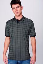 Camisa gola polo xadrez