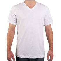 Camisa Gola V Básica Camiseta Masculina 100% Algodão Alta Qualidade