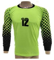 Camisa Goleiro N12 vrd adulto - Playfair
