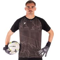Camisa Goleiro Poker Manga Curta Sublimada Flash