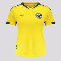 Camisa Gr33n Goiás Goleiro 2024 Feminina Amarela