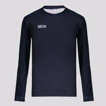Camisa Gr33n Goiás Térmica 2024 Juvenil Azul Marinho