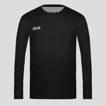 Camisa Gr33n Goiás Térmica Goleiro 2024 Infantil Preta Camisa Gr33n Goiás Térmica Goleiro 2024 Infantil Preta