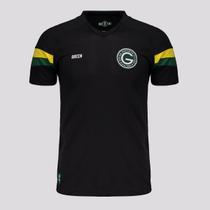 Camisa Gr33n Goiás Treino Atleta 2024 Juvenil Preta