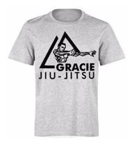 Camisa Gracie Jiu-jitsu Ufc Mma Luta Lançamento Top Lutador - Nessa Stop