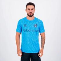 Camisa Grêmio 24/25 s/n Treino Umbro Masculina - Azul Claro