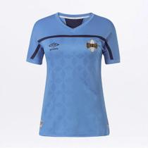 Camisa Grêmio III 20/21 s/n Torcedor Umbro Feminina - Azul+Marinho