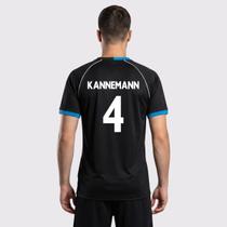Camisa Grêmio Patter Preta E Azul 4 Kannemann Camisa Grêmio Patter Preta E Azul 4 Kannemann