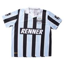 Camisa Grêmio Plus Size Retrô Libertadores 1995 Betel Azul Camisa Grêmio Plus Size Retrô Libertadores 1995 Betel Azul