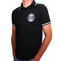 Camisa Grêmio Polo Preta Oficial - RetrôMania