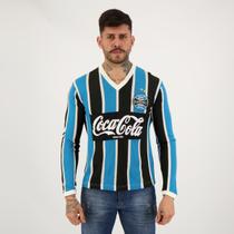 Camisa Grêmio Retrô Copa do Brasil Manga Longa 1989