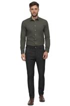 Camisa Hangar 33 Slim Fit Strech Verde