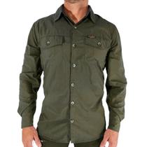 Camisa Hard Safari UV50+ Masculina Cimento - Hard Adventure Camisa Hard Safari UV50+ Masculina Cimento - Hard Adventure