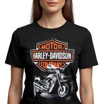 Camisa Harley Davidson Feminina Adulto Camisa Harley Davidson Feminina Adulto