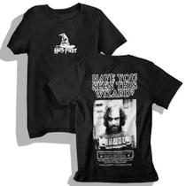 Camisa Harry Potter Relíquias Varinha Mágica Azkaban Sirius Black Dobby Blusa Camisa Harry Potter Relíquias Varinha Mágica Azkaban Sirius Black Dobby Blusa