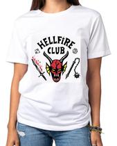 Camisa Hell Fire - Stranger Things Camisa Hell Fire - Stranger Things