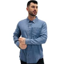 Camisa Hering Jeans Manga Longa Masculina Camisa Hering Jeans Manga Longa Masculina