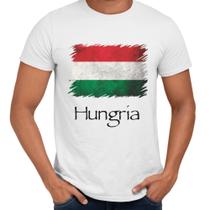 Camisa Hungria Europa Bandeira País