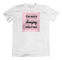 Camisa "I'm never change who i am" Imagine Dragons