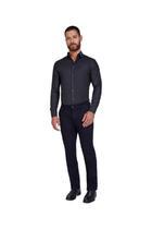 Camisa Individual Concept Maquinetada Preto Camisa Individual Concept Maquinetada Preto