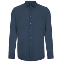 Camisa Individual Slim Lisa Pr26 Marinho Masculino