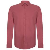 Camisa Individual Slim Lisa Pr26 Rosa Masculino Camisa Individual Slim Lisa Pr26 Rosa Masculino
