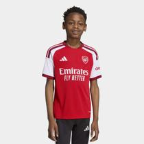 Camisa Infantil Arsenal Home 26/27 Torcedor Adidas