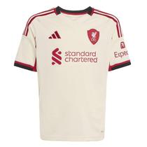 Camisa Infantil Away Liverpool 25/26 s/n Torcedor Adidas
