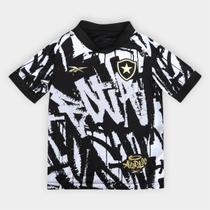 Camisa Infantil Botafogo IV 25/26 s/n Torcedor Reebok