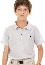 Camisa Infantil Botões Cru Ok&Pakita