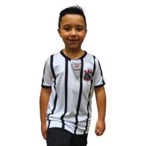 Camisa infantil corinthians jogo listrado cr 0365