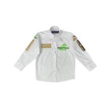 Camisa Infantil Country Bordada Radade Green Team Branco Ref. 3091