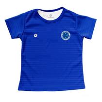 Camisa Infantil Cruzeiro Baby Look Listrada Oficial - Torcida Baby