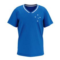 Camisa Infantil Cruzeiro Celeste Oficial - Braziline Camisa Infantil Cruzeiro Celeste Oficial - Braziline