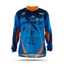 Camisa Infantil de Motocross Oferta Dia das Crianças Pro Tork Insane X Camiseta para Piloto