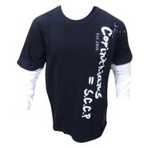 Camisa Infantil do Corinthians Manga Longa - BW182