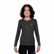 Camisa Infantil Dry Basic Muvin - Proteção Solar FPS UV50 - Corrida, Caminhada e Academia