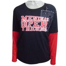Camisa Infantil Feminina do São Paulo - Meninas Tricolores Camisa Infantil Feminina do São Paulo - Meninas Tricolores
