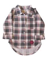 Camisa Infantil Feminina Flanela ML Angerô Camisa Infantil Feminina Flanela ML Angerô