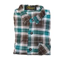 Camisa Infantil Festa Junina Xadrez Menino Manga Longa