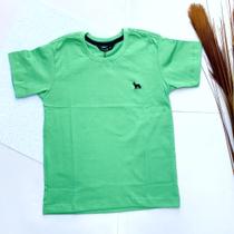 Camisa Infantil Kids Basica Gola Careca Color