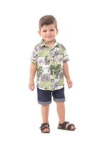Camisa Infantil M/C Dila 03628