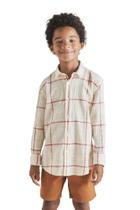 Camisa Infantil Manga Longa Xadrez Reserva Mini