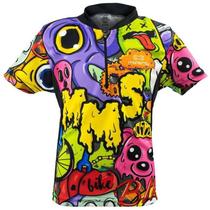 Camisa Infantil Marcio May Light Monstros Camisa Infantil Marcio May Light Monstros