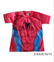 Camisa Infantil Masculina Homem-Aranha