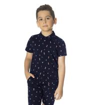 Camisa infantil masculina rovitex trick nick - Rovitex - Trick Nick