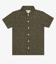 Camisa Infantil Masculina Trick Nick Verde