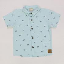 Camisa Infantil Masculina Tricoline Milon